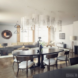 Vray 3dsmax photo-realistic interior render 2016
